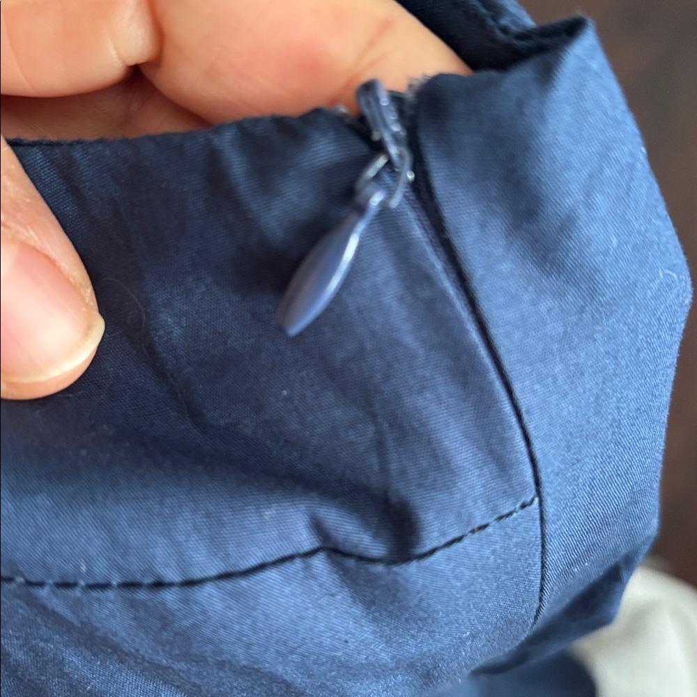 English Factory Navy Maxi Dress with Ruffle Detail - Picture 10 of 10